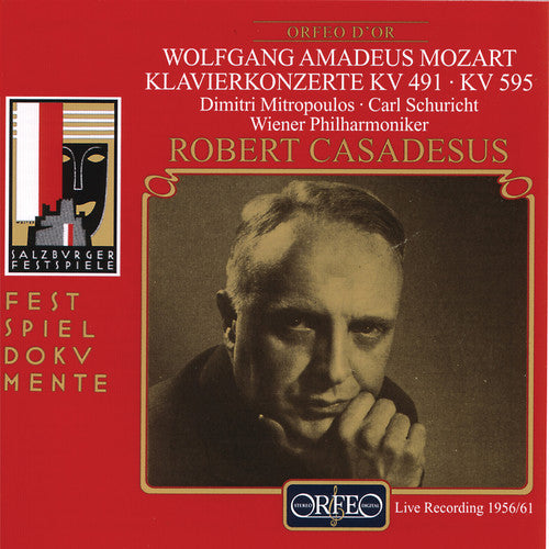 Mozart / Casadesus / Mitropoulos / Schurcht: Piano Concertos K 491 K 595