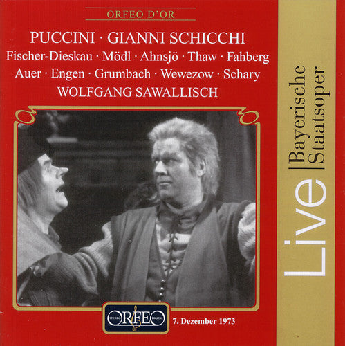 Puccini / Fischer-Dieskaus / Modl / Sawallisch: Gianni Schicchi