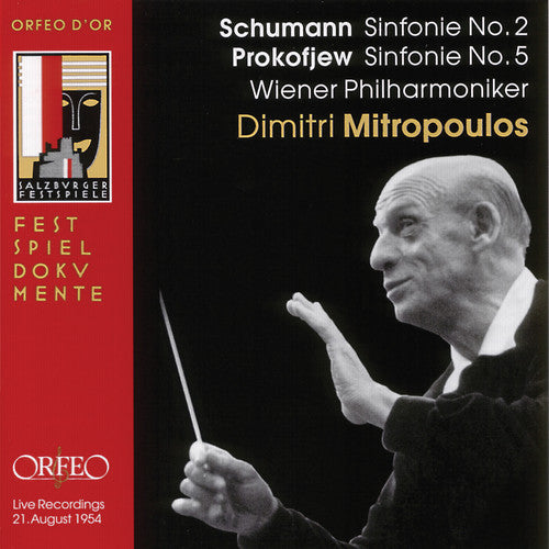 Schumann / Prokofiev / Mitropoulos / Wiener Phil: Symphony 2 C Major / Symphony 5 B Flat