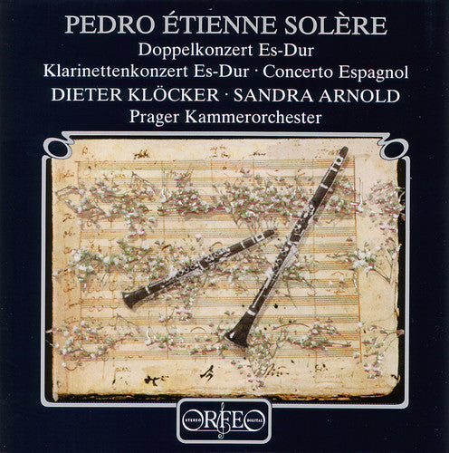 Solere / Kloecker, Dieter / Prague Cham Orch: Clarinet Cti / Cto Espagnol