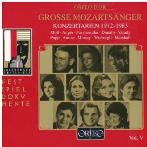 Mozart / Mozarteum-Orchester Salzburg / Hager: V 5: Konzertarien 1972-1983