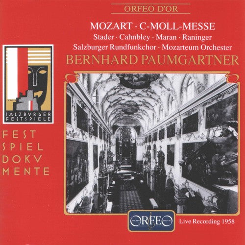 Mozart / Stader / Cahnbley / Paumgartner: Grosse Messe C-Moll KV 427