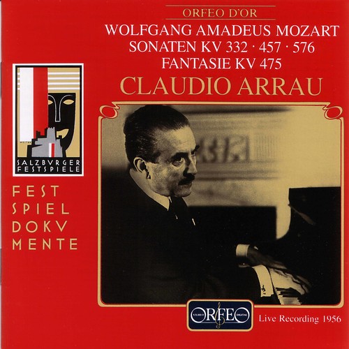 Mozart / Claudio Arrau: Fantasie KV 475 & Sonate KV 457 & Sonate