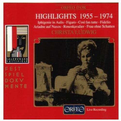 Ludwig, Christa / Bohm / Salzburg Festival: Highlights 1955-1974