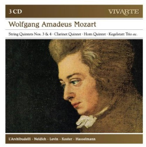 Mozart, W. / Bylsma, Anner / Woodrow, Anthony: Mozart: String Quintets Nos. 3 & 4 Clarinet