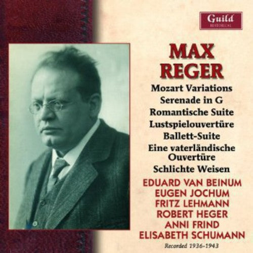 Reger, Max: Recordings 1936-1943