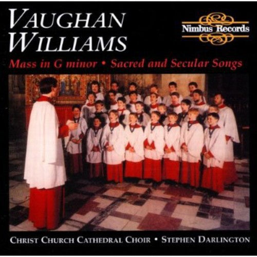 Vaughan Williams / Christ Church Oxford England: Mass in G minor