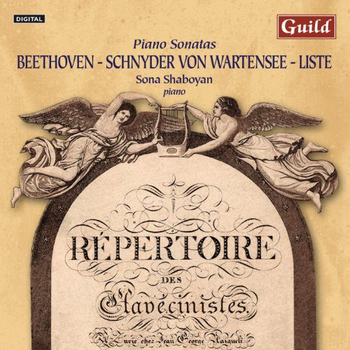 Beethoven / Liste / Von Wartensee / Shaboyan: Piano Sonatas By Beethoven Schnyder Von