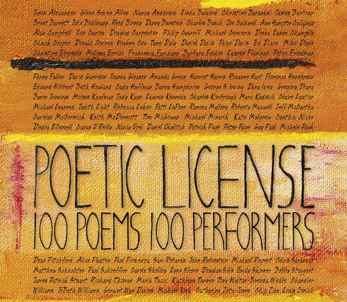 Poetic License: 100 Poems 100 Performers / Var: Poetic License: 100 Poems/100 Performers