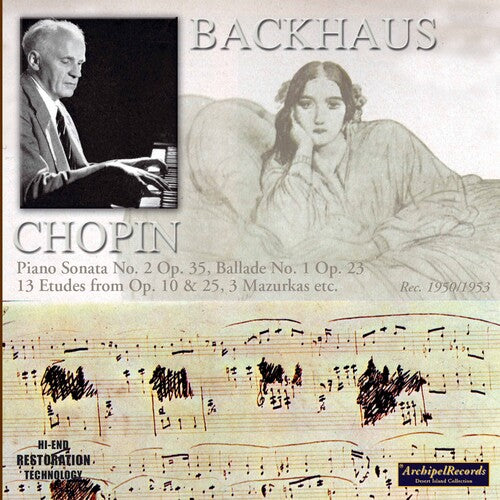 Chopin / Backhaus: Pno Son 2 Ballade