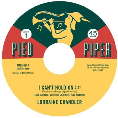 Chandler, Lorraine / Hesitations: I Can't Hold on / I'm Not Built That Way