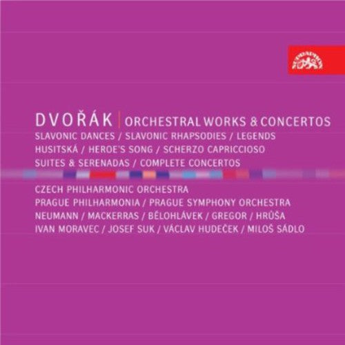 Dvorak / Suk / Czech Philharmonic Orch / Neumann: Orchestral Works & Concertos