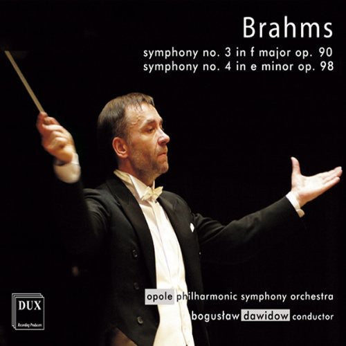 Brahms / Opole Philharmonic Sym Orch / Dawidow: Symphony Nos 3 & 4