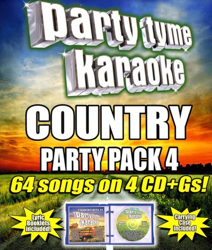 Party Tyme Karaoke: Country Party Pack 4 / Various: Party Tyme Karaoke - Country Party Pack 4