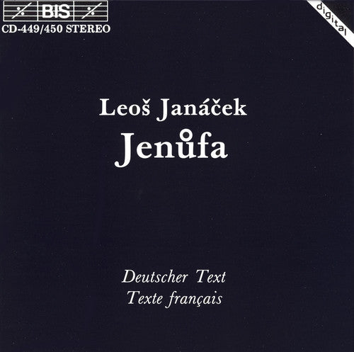 Janacek / Queler / Opera Orchestra N.Y.: Jenufa Complete Opera Sung in Czech