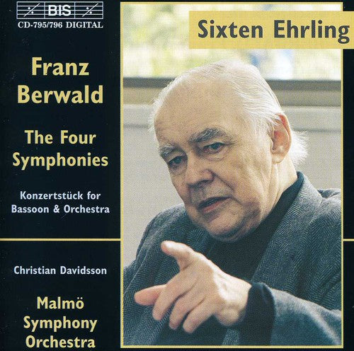 Berwald / Ehrling / Davidsson / Malmo Sym Orch: 4 Symphonies Concerto
