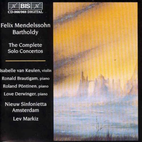 Mendelssohn / Pontinen: Complete Solo Concerti [4-CD]