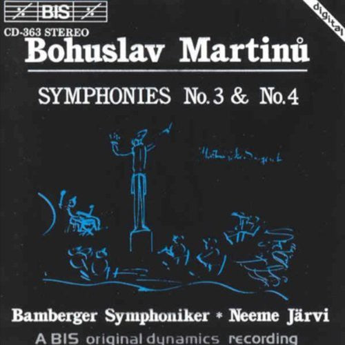 Martinu / Jarvi / Bamberg So: Symphonies 3 & 4