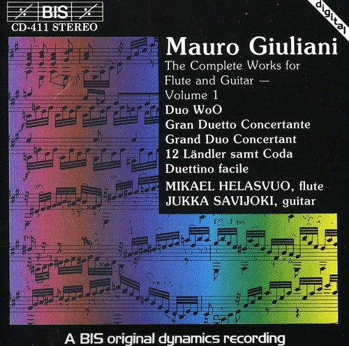 Giuliani / Helasvuo / Savijoki: Complete Works for Flute & Guitar 1