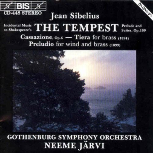 Sibelius / Jarvi / Gothenburg So: Tempest