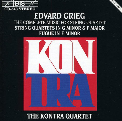 Grieg / Kontra Quartet: Complete Music from String Quartet