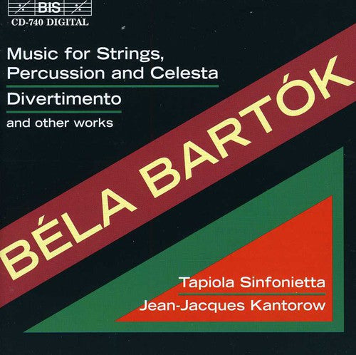 Bartok / Jarvi / Tapiola Sinfonietta: Music for Strings & Celesta