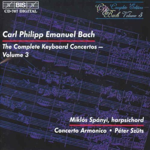 Bach, C.P.E. / Spanyi: Complete Keyboard Concerti III