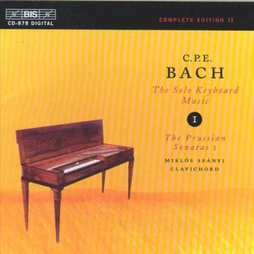 Bach, C.P.E. / Spanyi: Solo Keyboard Music 1
