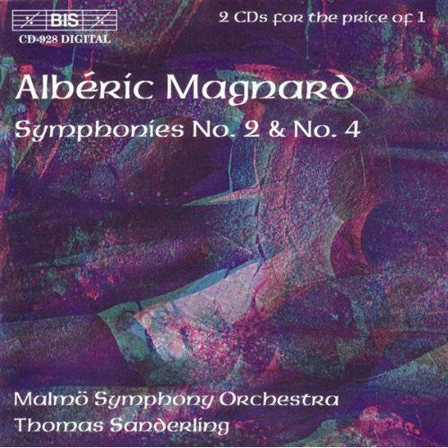 Magnard / Malmo Symphony / Sanderling: Symphonies 2 & 4