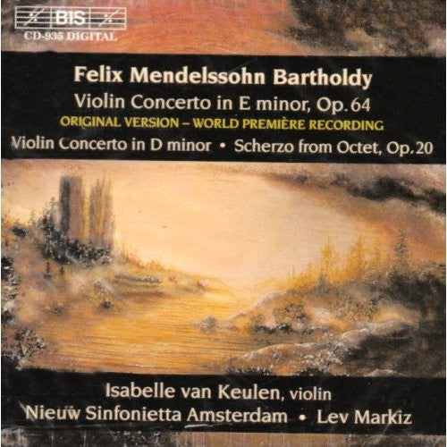 Mendelssohn / Van Keulen / Nieuw Sinfonietta: V Cto in E Min (Orig) / V Cto in D Min / Scherzo