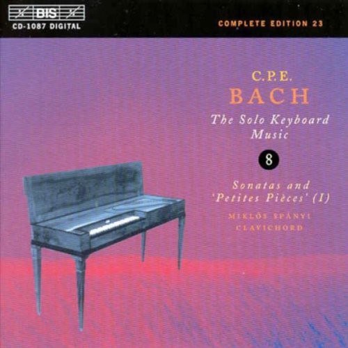 Bach, C.P.E. / Spanyi: Solo Keyboards Works 8