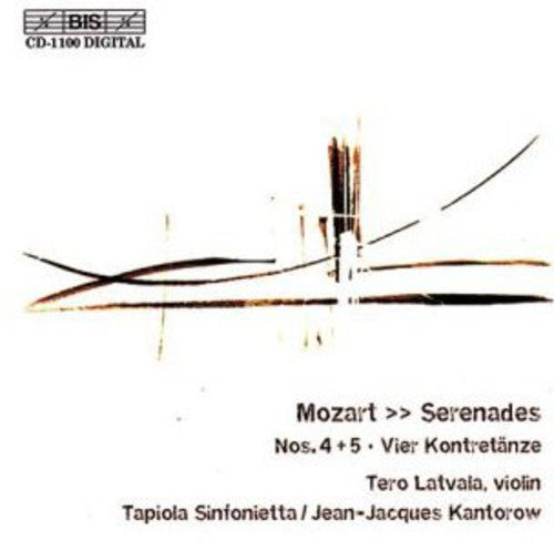 Mozart / Kantorow / Tapiola Sinfonietta: Serenades / 4 Contradances