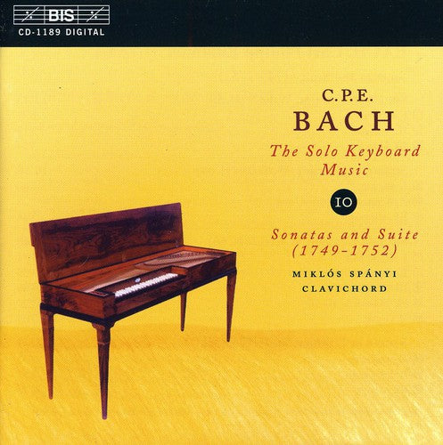 Bach, C.P.E. / Spanyi: Solo Keyboard Music 10