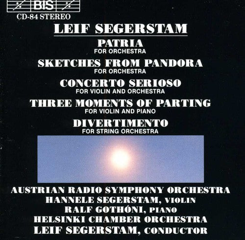 Segerstam / Gothoni / Helsinki Ch Orch / Austrian: Concerto Setioso