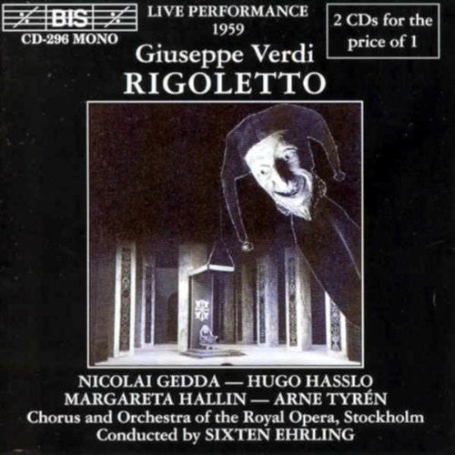 Verdi / Gedda / Hallin / Ehrling: Rigoletto