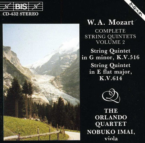 Mozart / Imai / Orlando Quartet: String Quintet 2 in G
