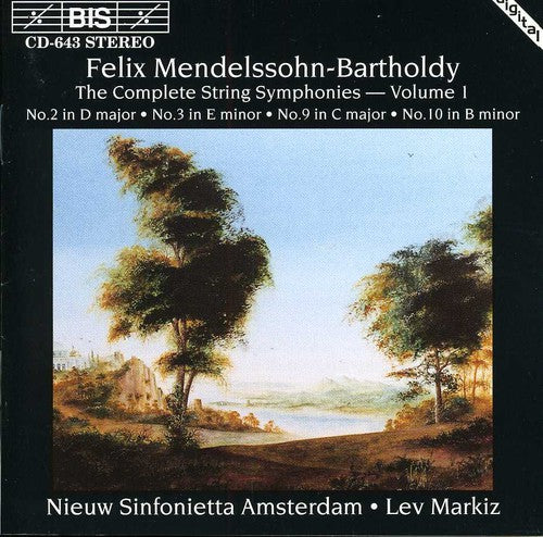 Mendelssohn / Markiz / Nieuw Sinfonietta Amsterdam: Complete String Symphonies 1