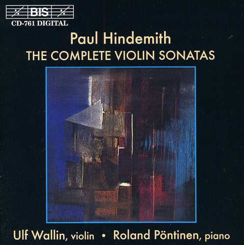 Hindemith / Wallin / Pontinen: Complete Violin Sonatas