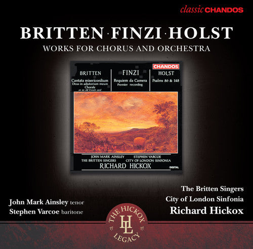 Finzi / Barlow / Britten Singers / Hickox: Works for Chorus & Orchestra