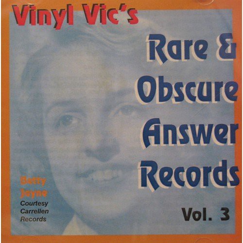 Vinyl Vic's 3 Rare Answer / Various: Vinyl Vic's Number 03 Rare Answer