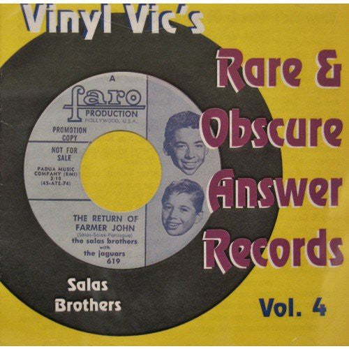 Vinyl Vic's 4 Rare Answer / Various: Vinyl Vic's Number 04 Rare Answer
