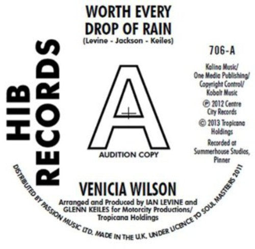 Wilson, Venica: Worth Every Drop of Rain