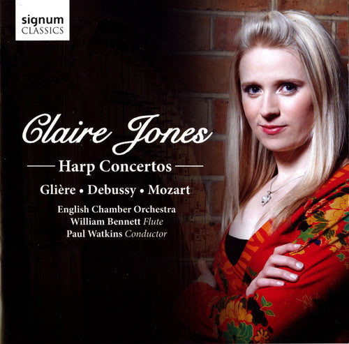 Jones, Claire / Gliere / Debussy / Mozart / Eco: Harp Concertos