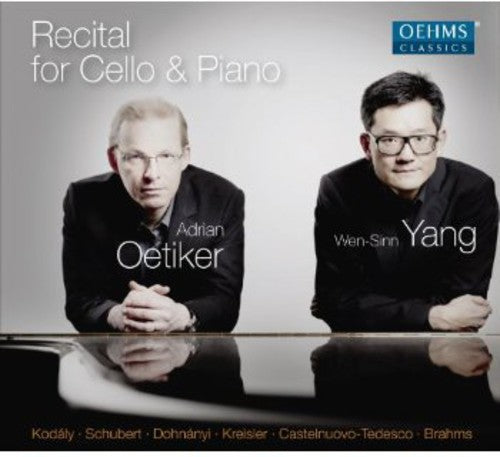 Kodaly / Yang / Oetiker: Recital for Cello & Piano