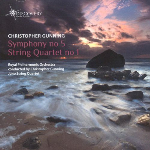 Gunning / Rpo / Juno String Quartet: Symphony No 5 / String Quartet No 1