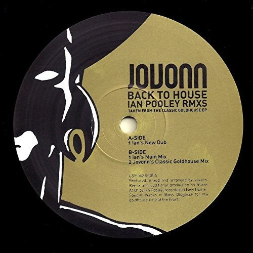 Jovonn: Back to House: Ian Pooley Remixes