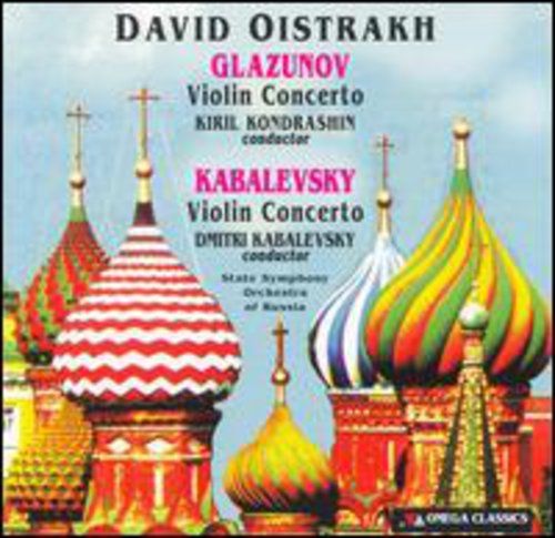 Glazounov / Kabalevsky / Oistrakh / Ussr Sym Orch: Violin Concertos