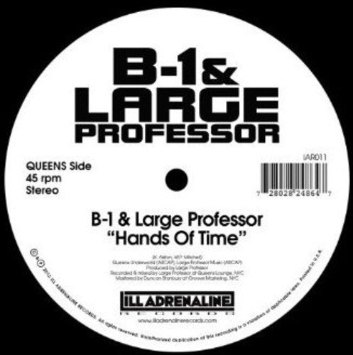 B-1 & Large Professor / O.C. & the Beatminerz: Hands of Time B/W Spitgame