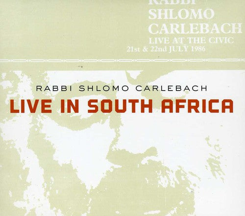 Carlebach, Shlomo: Live in South Africa