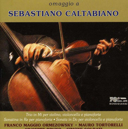 Caltabiano / Soldati / Ormezowsku / Tortorelli: Piano Sonata in D / Sta for Cello & Piano